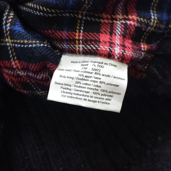 Vintage 1990s Schott Knit Wool Sweater Zip Up - Picture 6 of 9